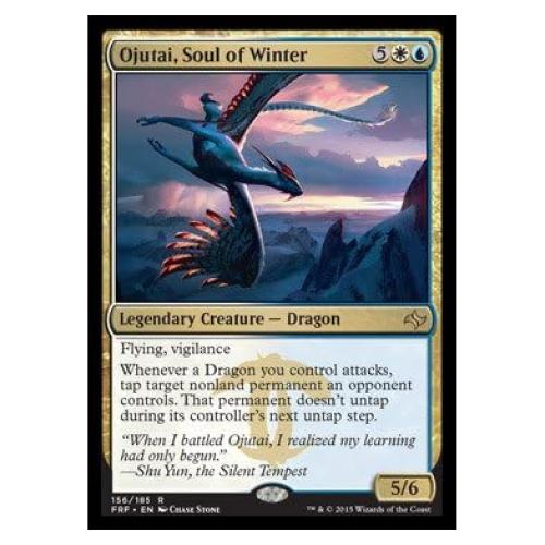 Magic: the Gathering - Ojutai, Soul of Winter (156/185) - Fate Reforged