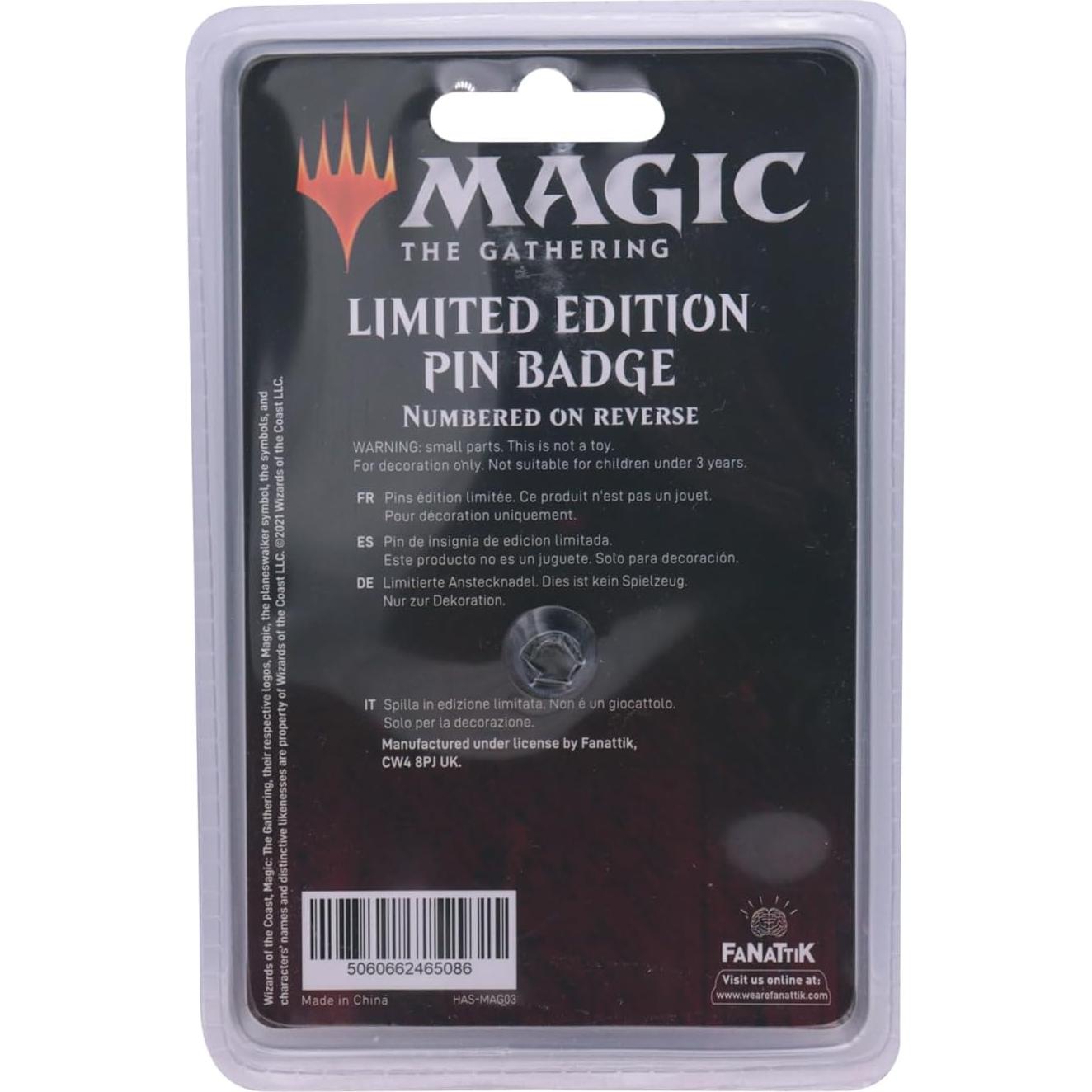 Insignia Coleccionable Magic The Gathering Edición Limitada 38mm