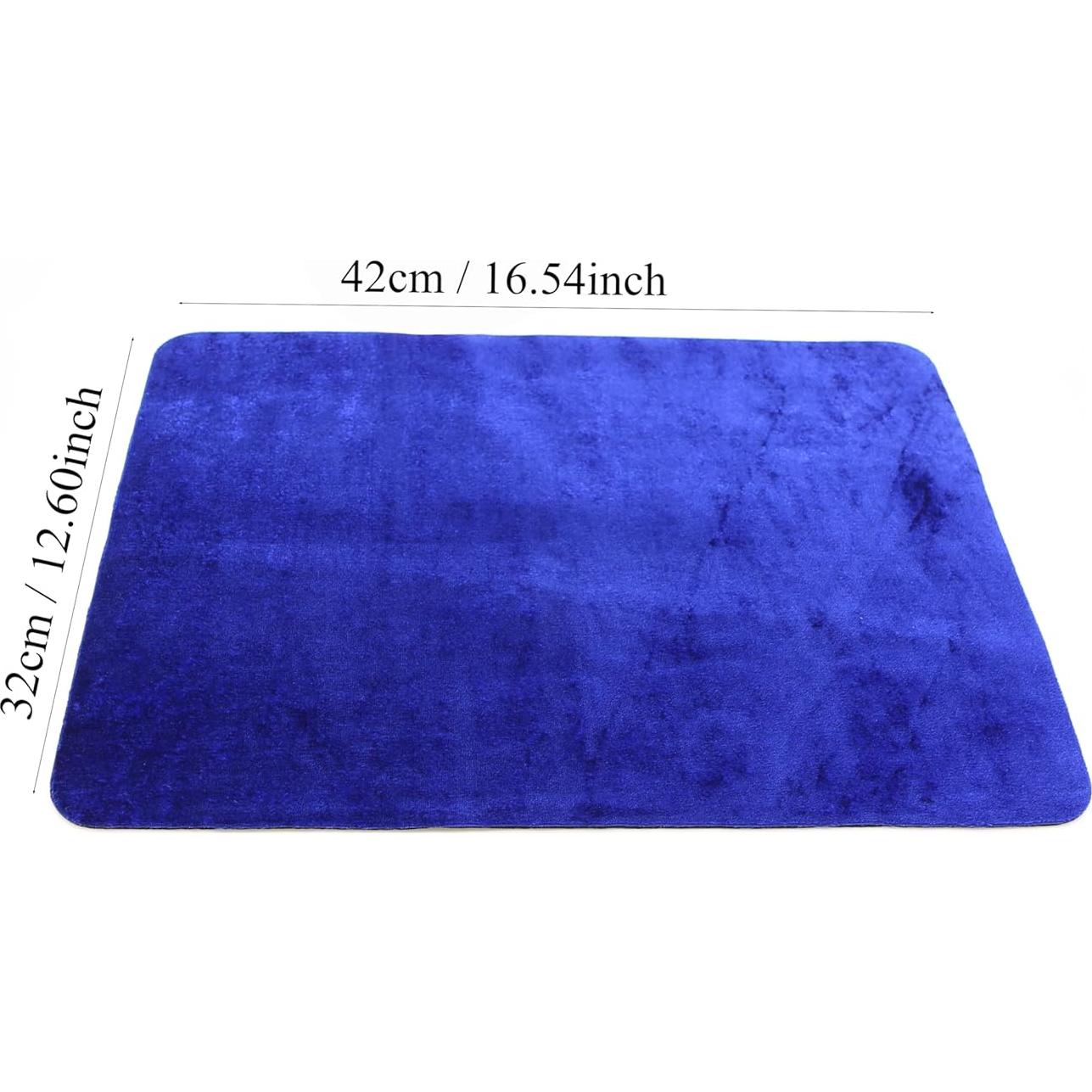 Alfombra Mágica Sumrica Azul 42 x 32 cm Terciopelo