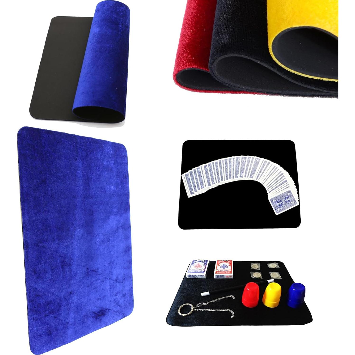 Alfombra Mágica Sumrica Azul 42 x 32 cm Terciopelo