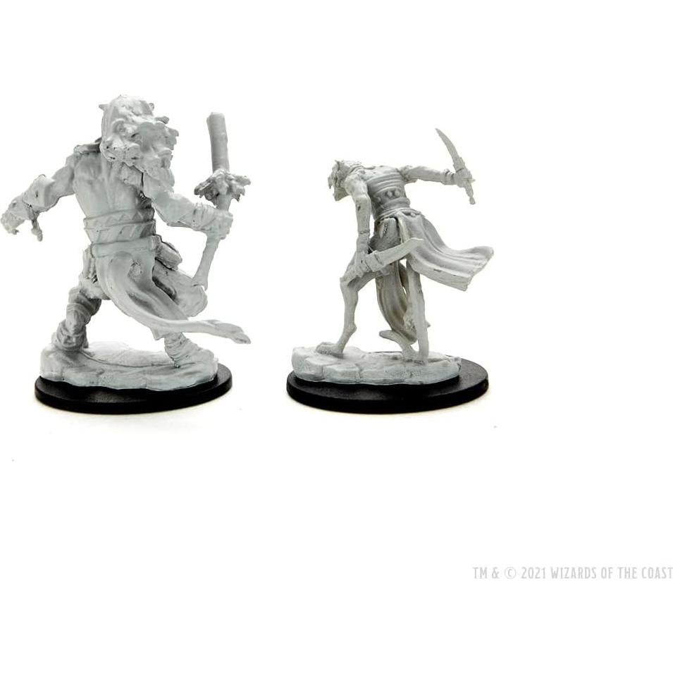 Miniaturas Sin Pintar Nacatls Salvajes WizKids - 2 Unidades