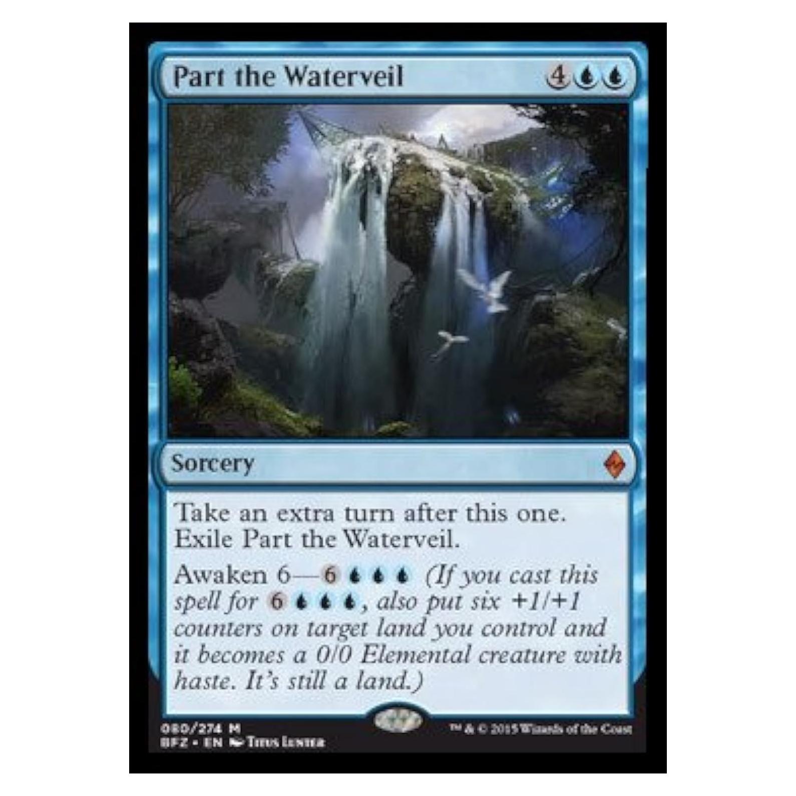Magic The Gathering - Parte El Velo de Agua - Hechizo Azul