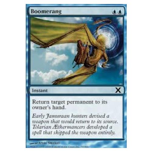 Magic The Gathering - Boomerang (70/383) - Tenth Edition