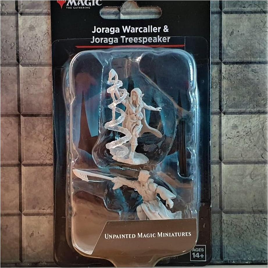 Miniaturas Sin Pintar Magic The Gathering Joraga Warcaller y Treespeaker