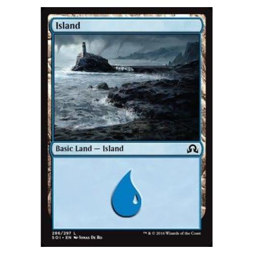 Magic The Gathering - Island (286) (286/297) - Shadows Over Innistrad - Foil