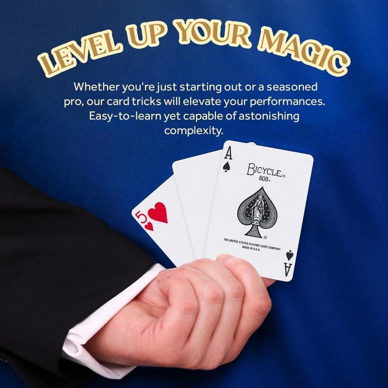 Baraja de Magia Azul Ted's Sterling - Ilusiones para Magos