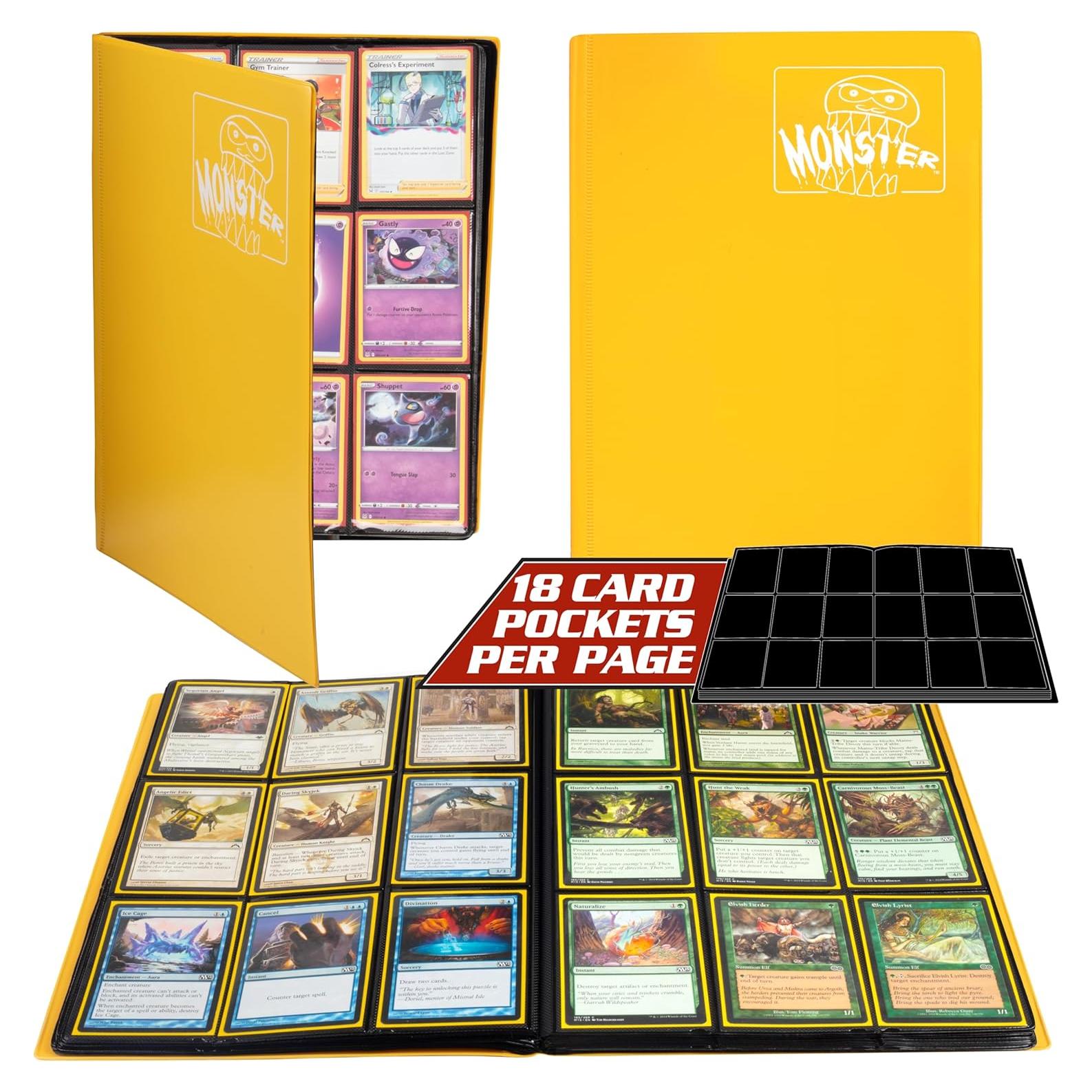 Álbum de Tarjetas Coleccionables Monster Protectors 360 Capacidad