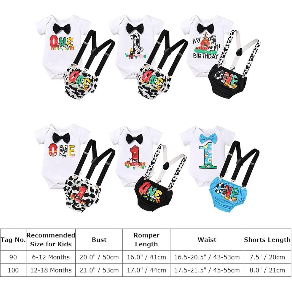 Conjunto de Cumpleaños de Granja IMEKIS 1 Año Niños