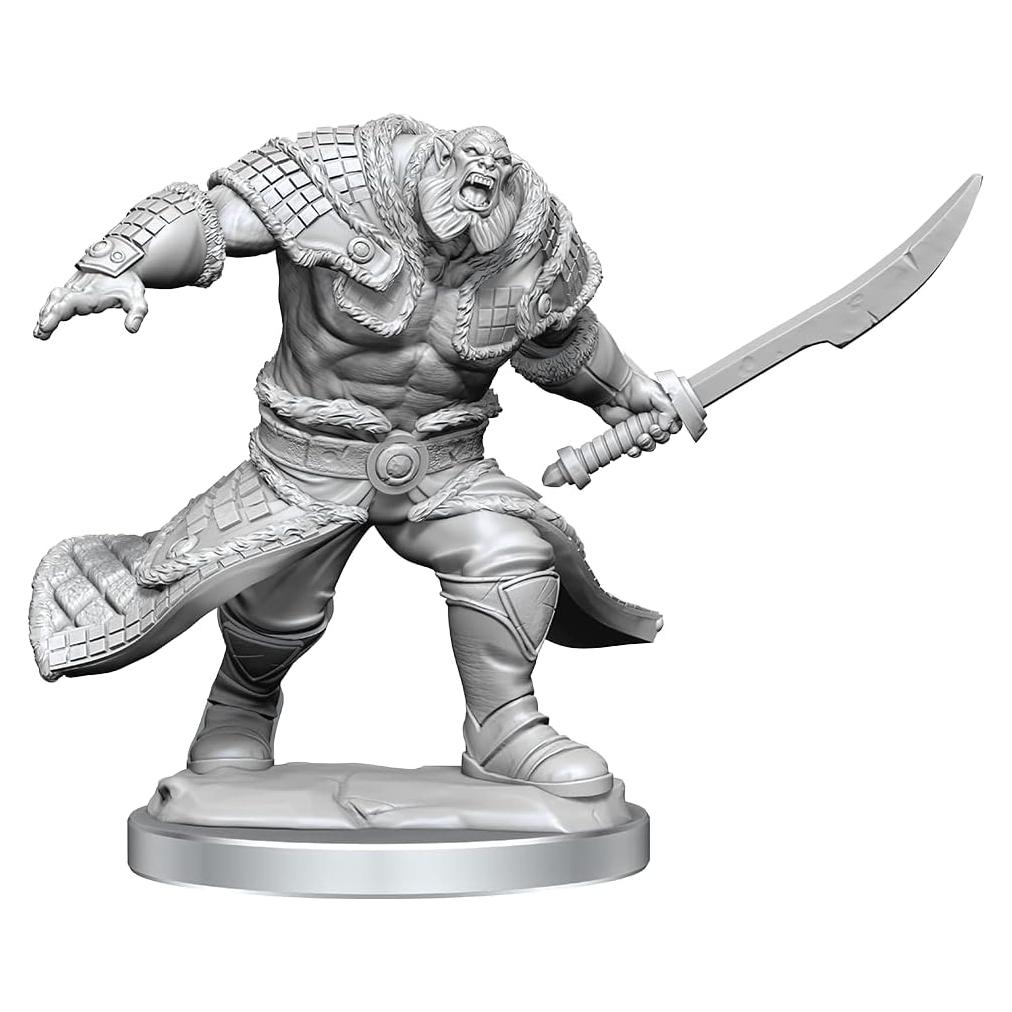 Miniaturas sin pintar WizKids - Zurgo Helmsmasher y Krumar