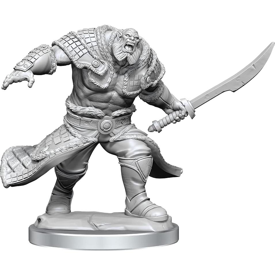 Miniaturas sin pintar WizKids - Zurgo Helmsmasher y Krumar