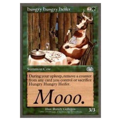 Magic The Gathering - Hungry Hungry Heifer - Unglued