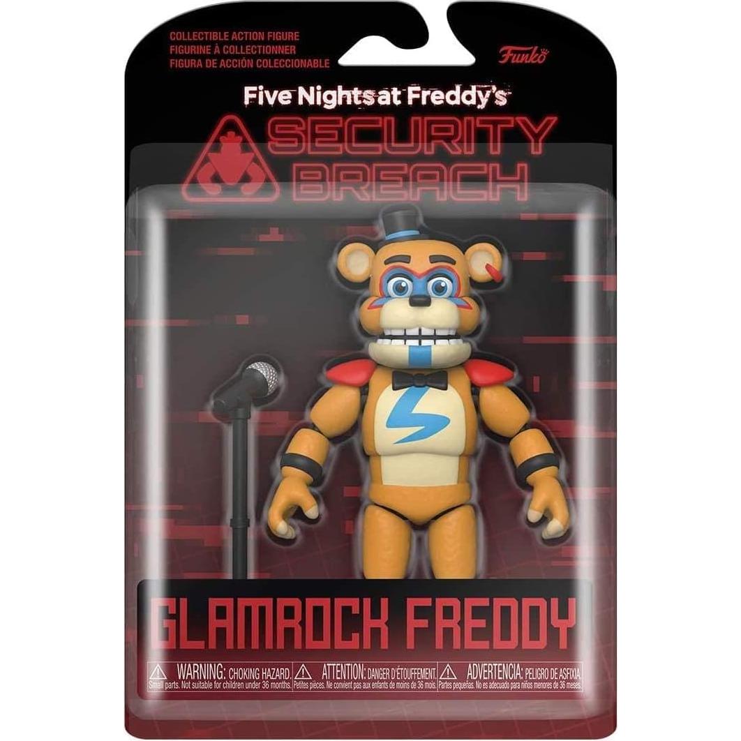 Figura de Acción Funko POP Five Nights at Freddy's Glamrock Fred 14 cm