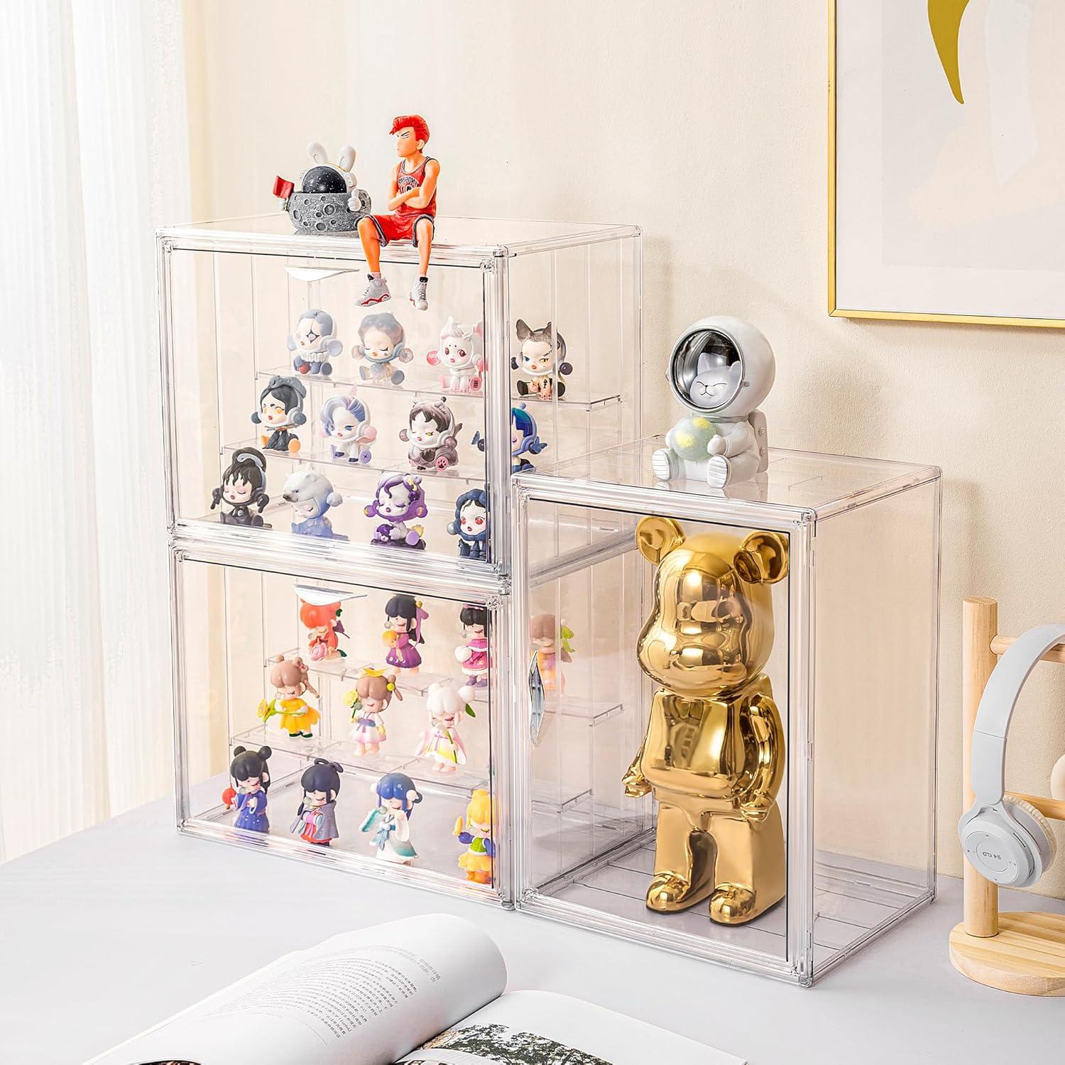 Cajas de Exhibición Acrílico Attelite 2 Piezas 3 Niveles