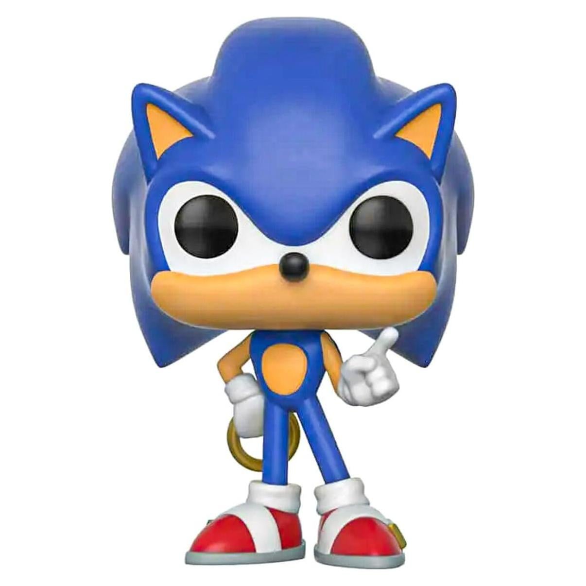 Figura de Vinilo Pop Sonic con Anillo Funko 9.5 cm