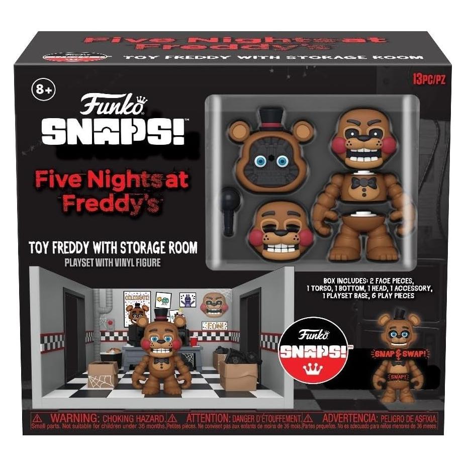Funko Snaps! Five Nights at Freddy's - Toy Freddy Sala de Almacenamiento