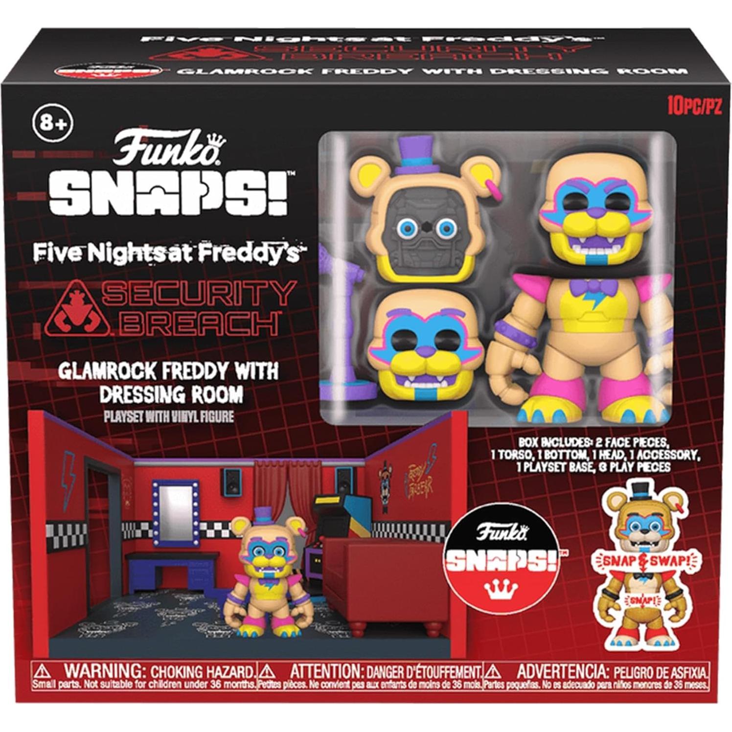 Figura de Vinilo Funko Glamrock Freddy 20.8 cm - FNAF