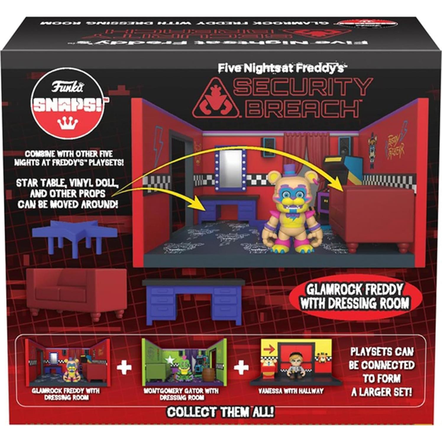 Figura de Vinilo Funko Glamrock Freddy 20.8 cm - FNAF