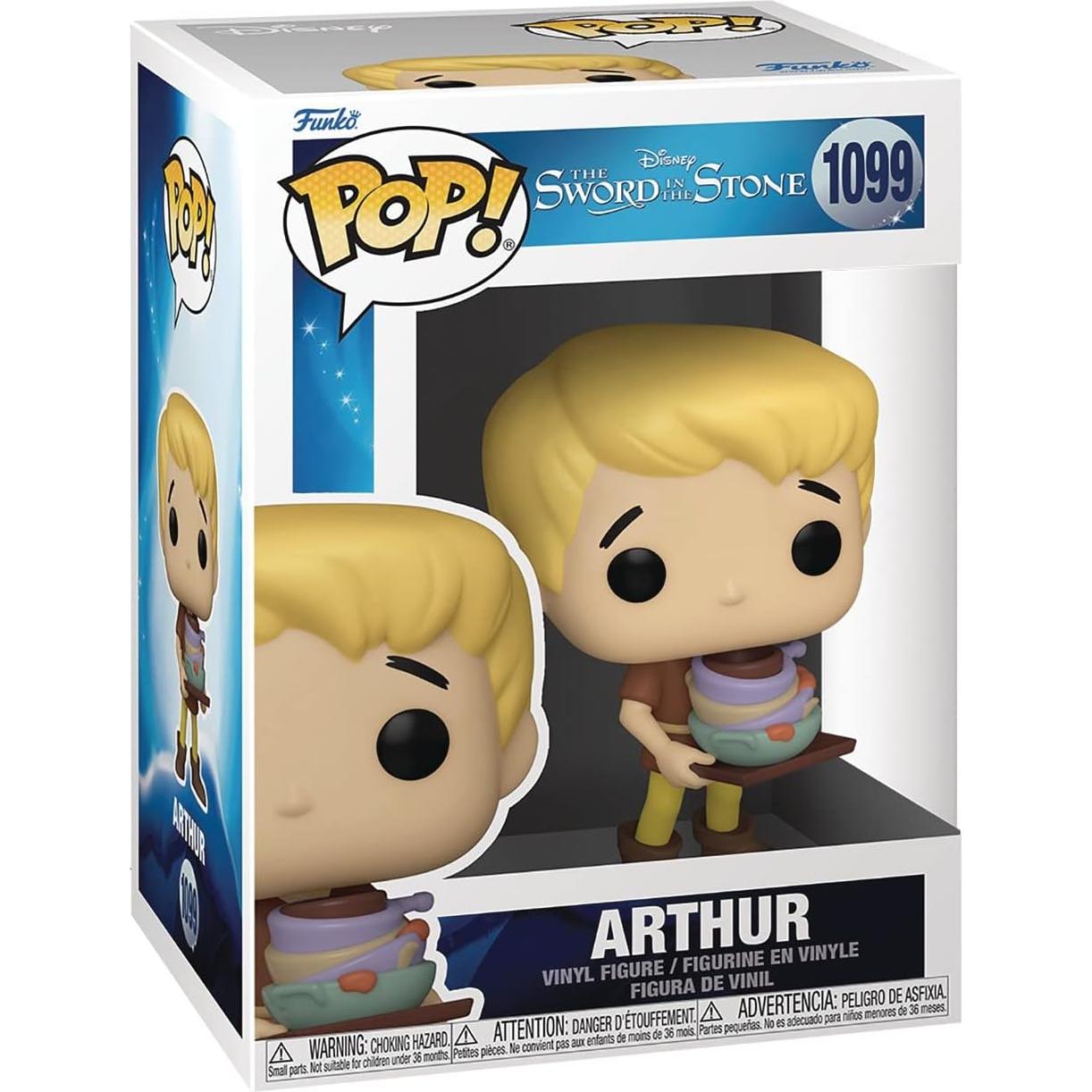 Figura de Vinilo Pop! Funko Arthur Wart - La Espada en la Piedra