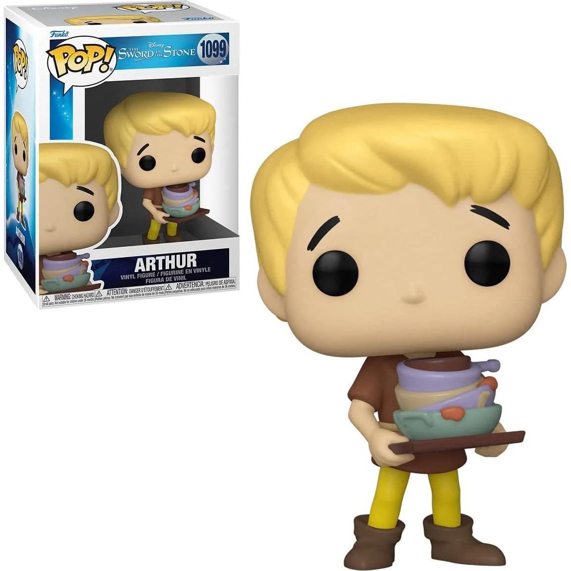 Figura de Vinilo Pop! Funko Arthur Wart - La Espada en la Piedra