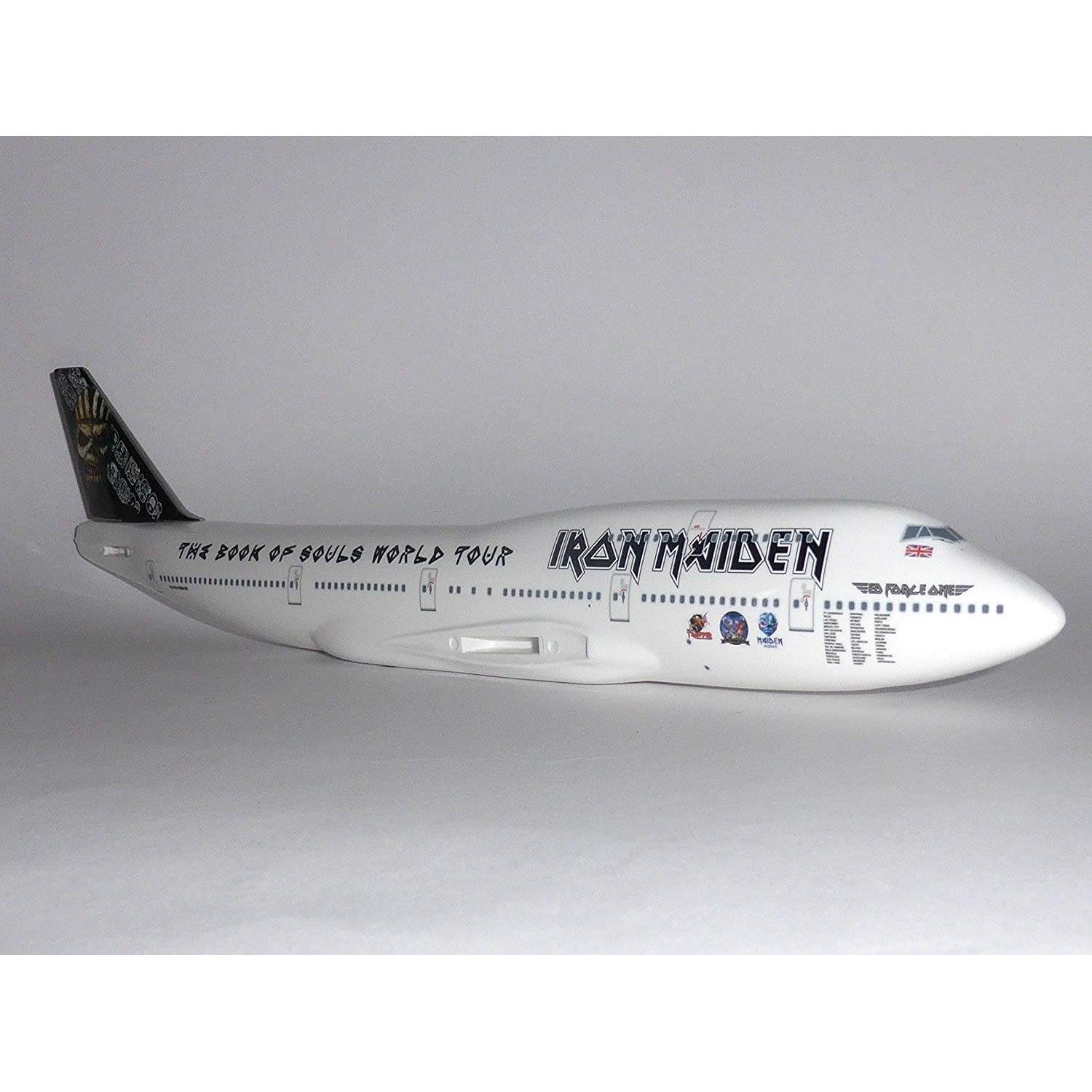 Maqueta Avión Iron Maiden 747-400 Skymarks 1:200 con Ruedas