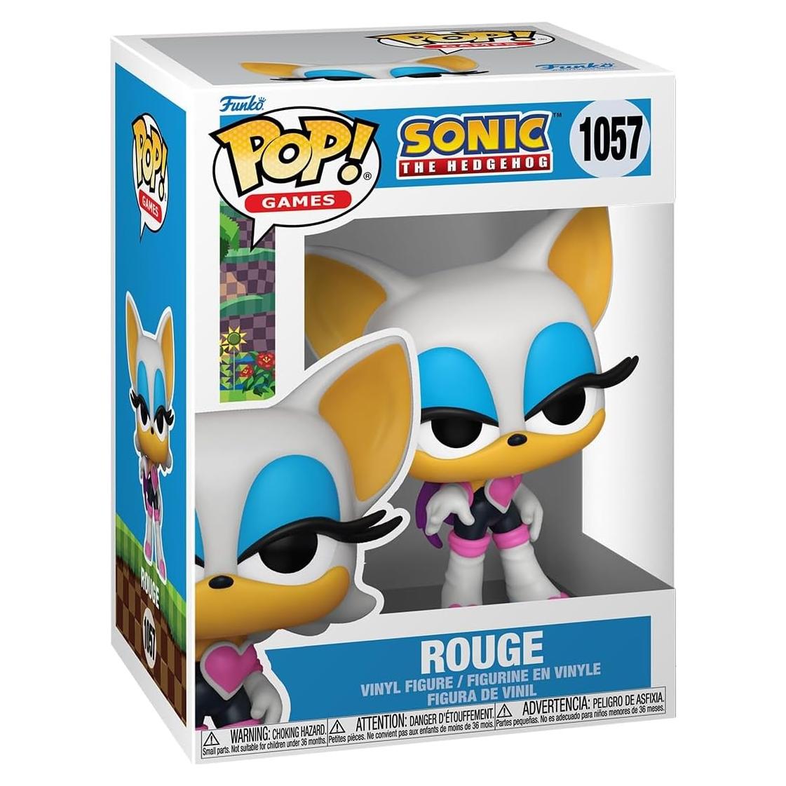 Figura Funko Pop Sonic - Rouge La Murciélago - 10.4 cm