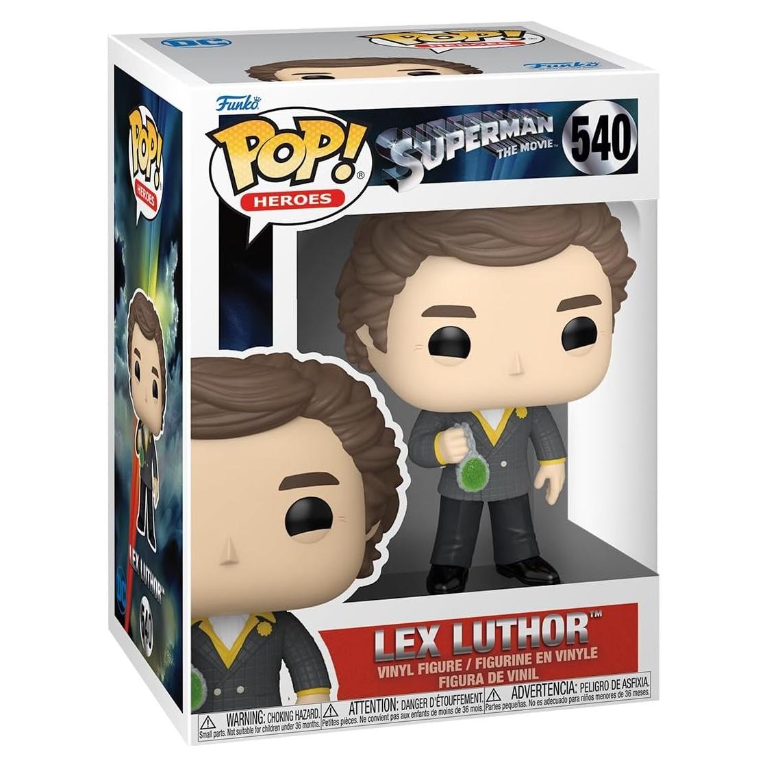 Figura Funko Pop Superman 1978 Lex Luthor 10 cm Coleccionable