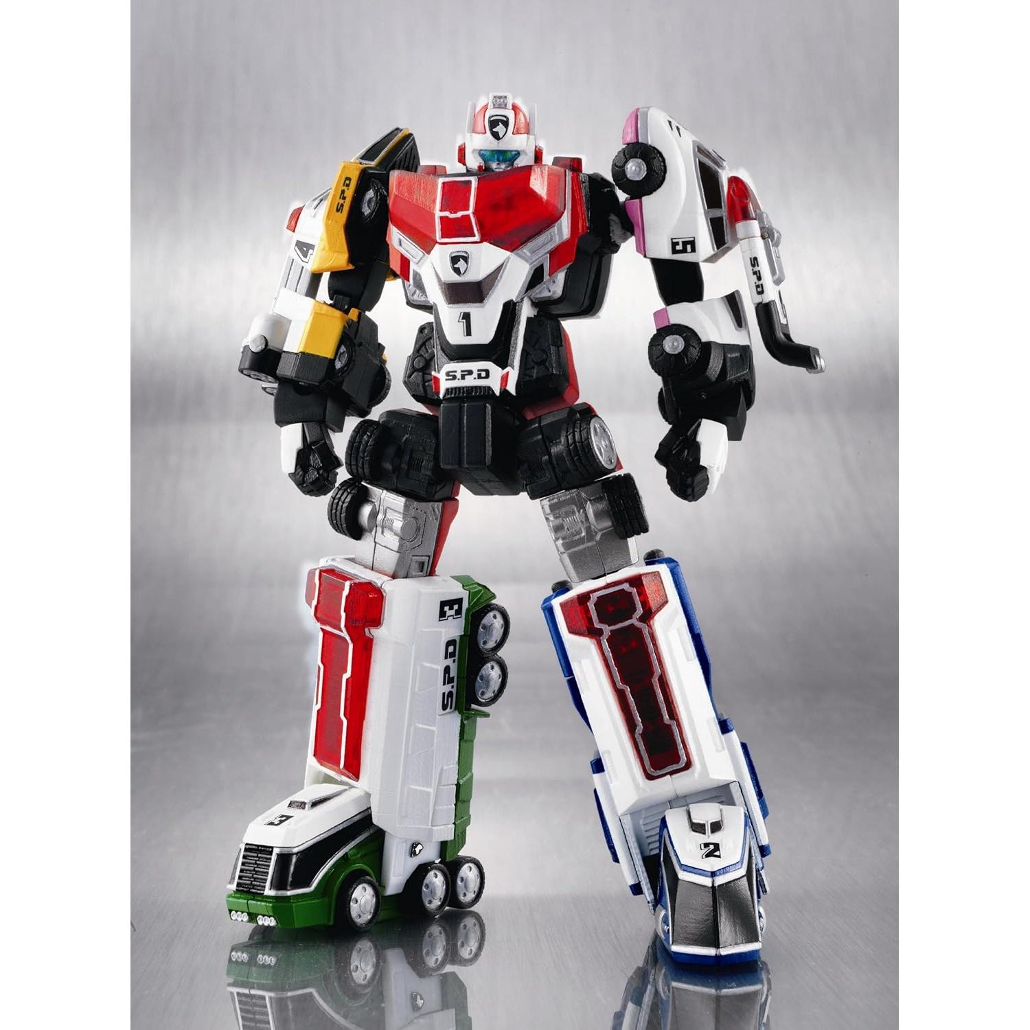 Figurita Bandai Super Robot Chogokin Dekaranger Robo 19.6cm
