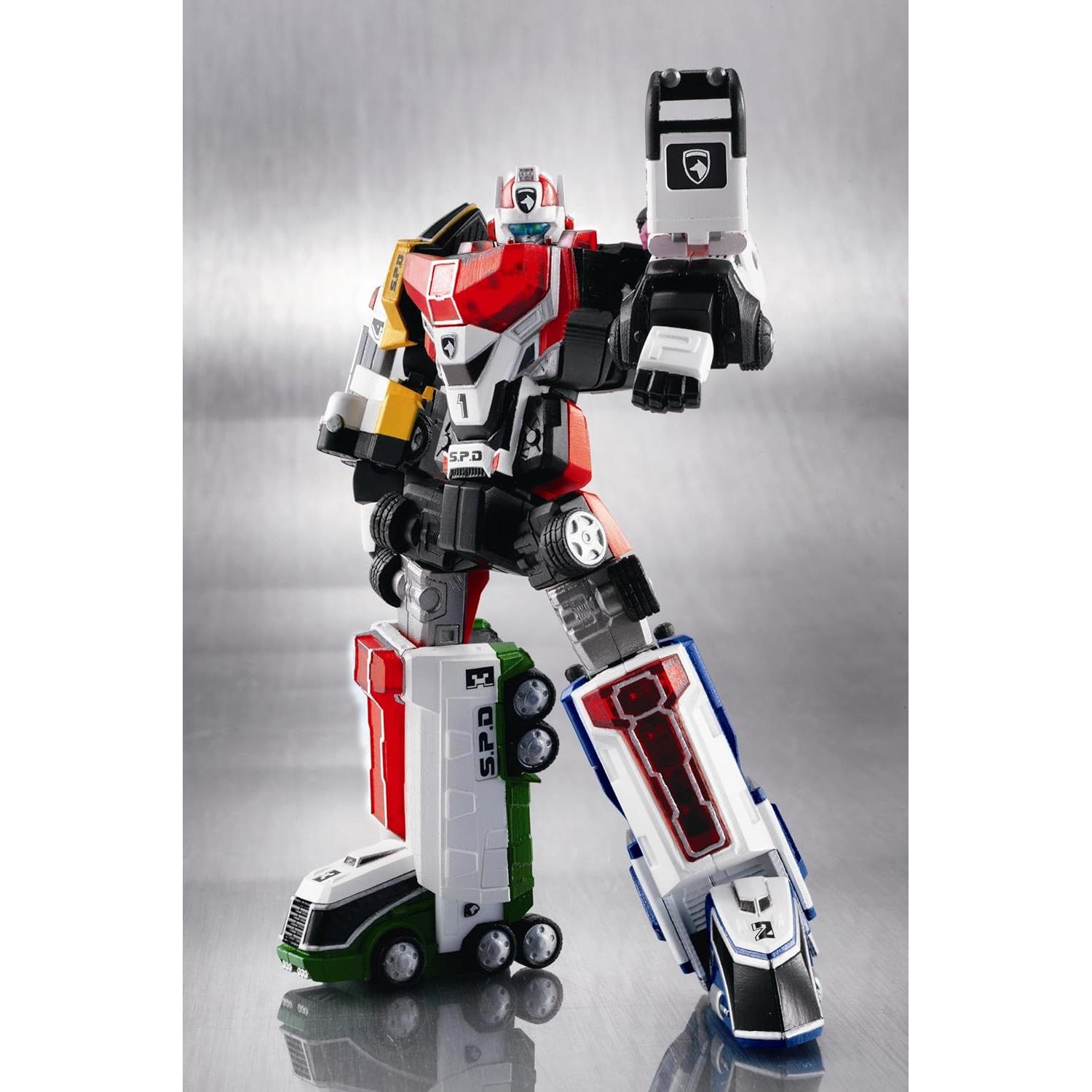 Figurita Bandai Super Robot Chogokin Dekaranger Robo 19.6cm
