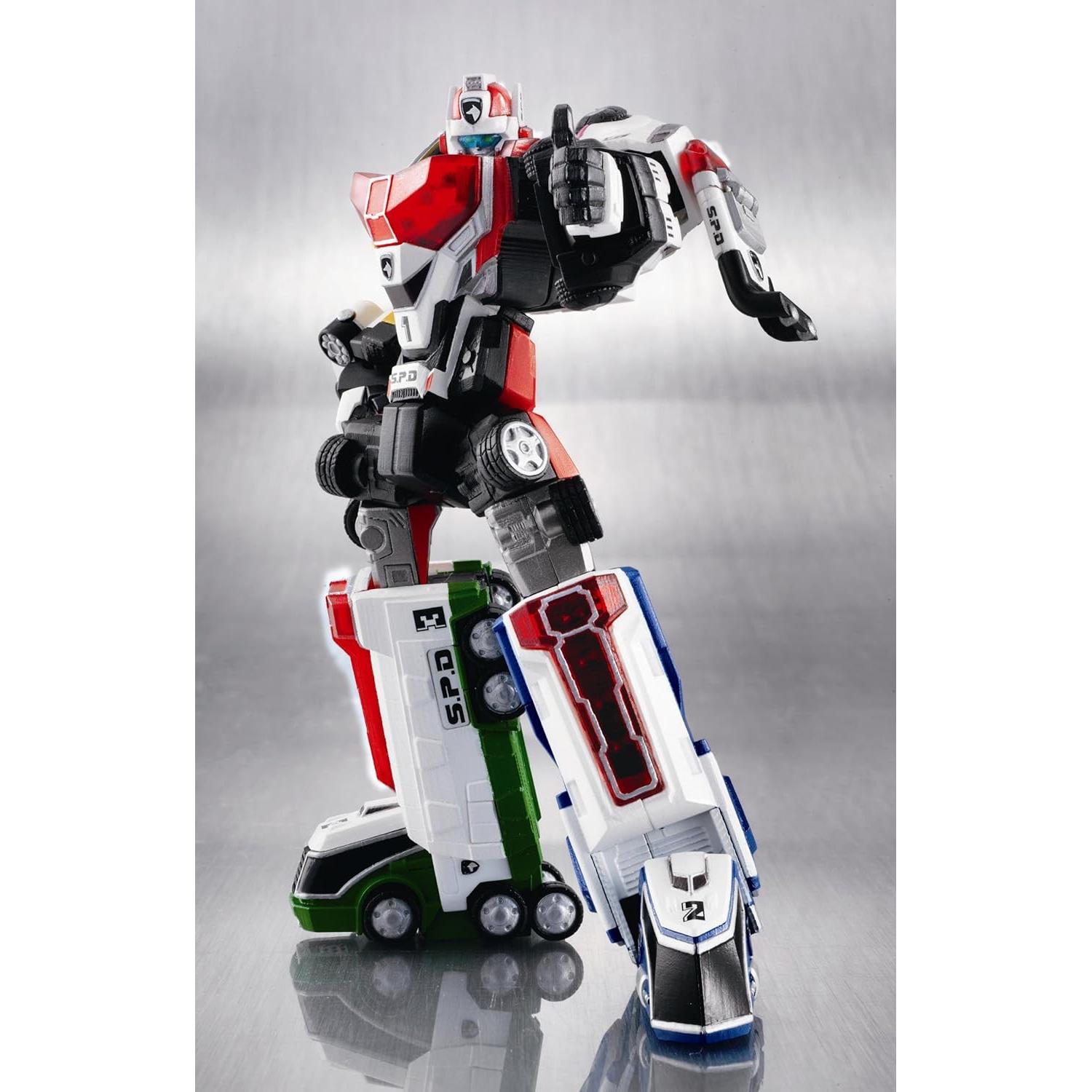 Figurita Bandai Super Robot Chogokin Dekaranger Robo 19.6cm