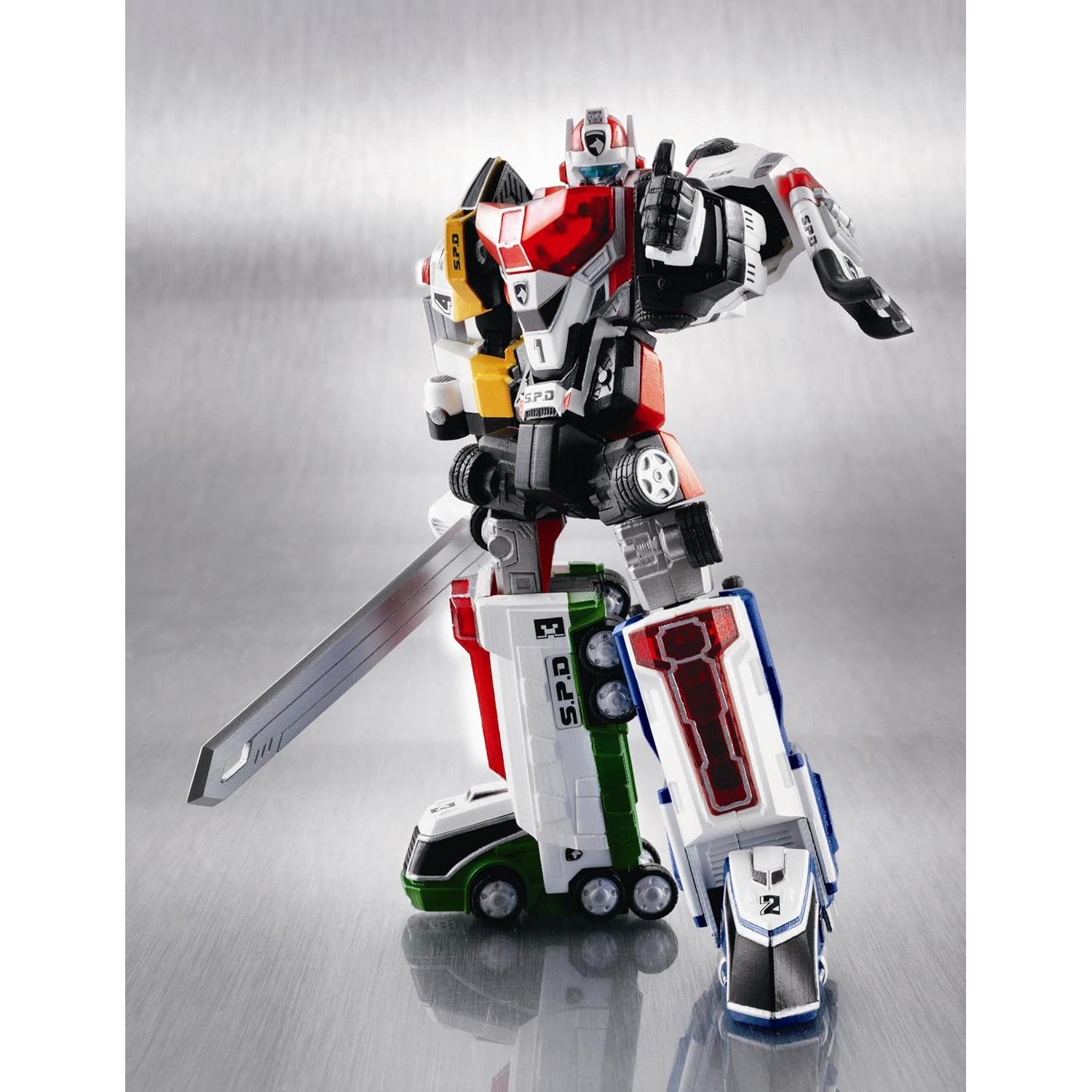 Figurita Bandai Super Robot Chogokin Dekaranger Robo 19.6cm