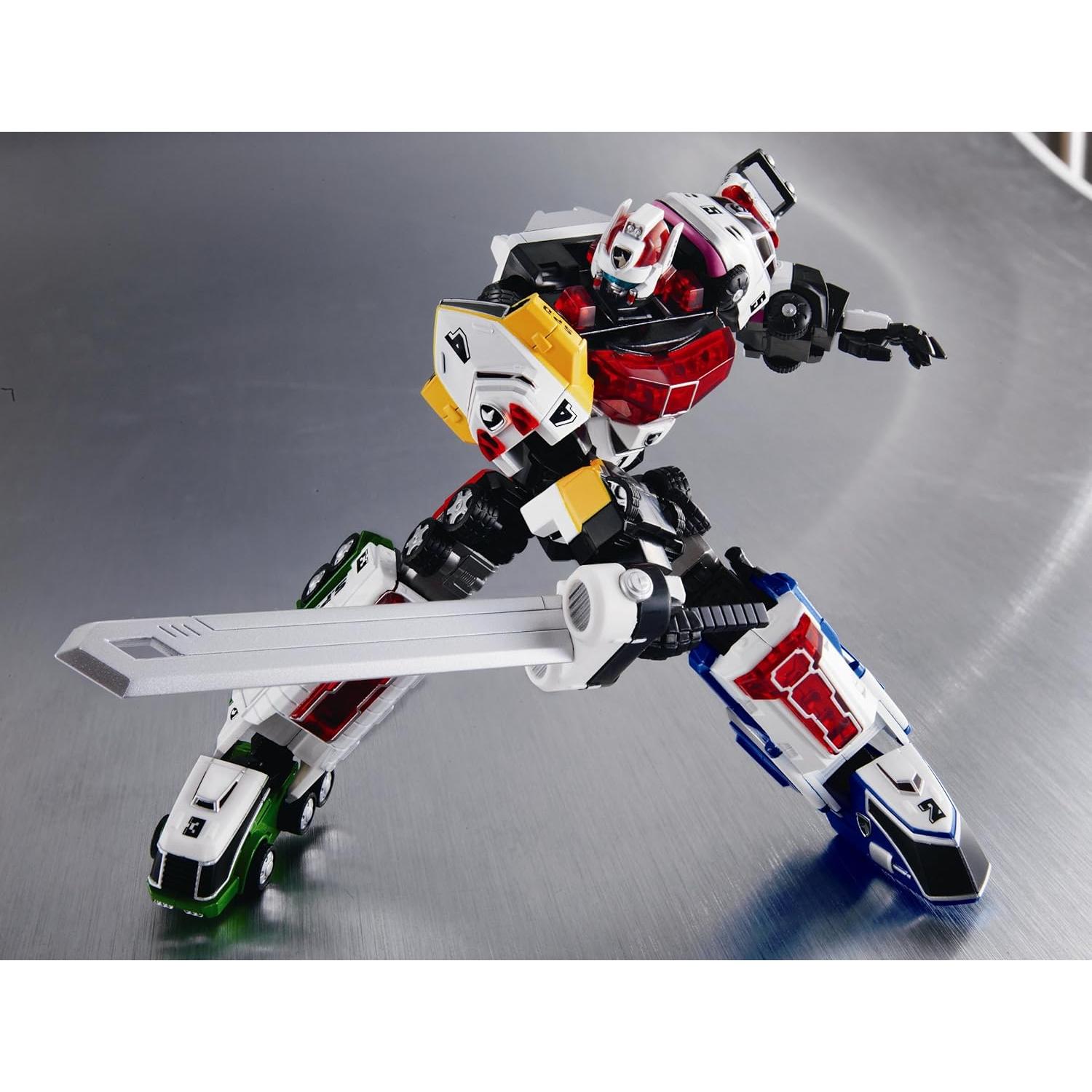 Figurita Bandai Super Robot Chogokin Dekaranger Robo 19.6cm
