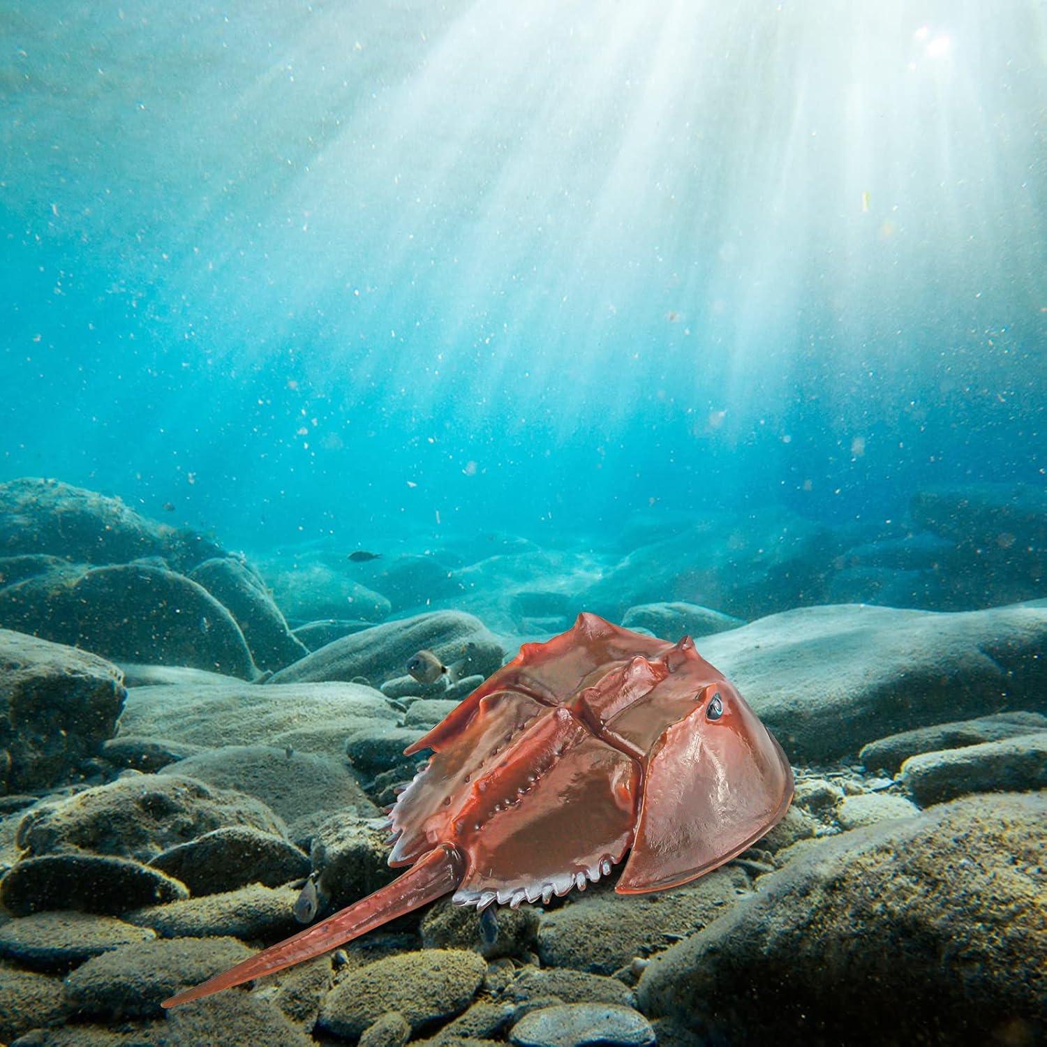 Figurita de Cangrejo de Plástico LC JoyCre 5 cm Realista