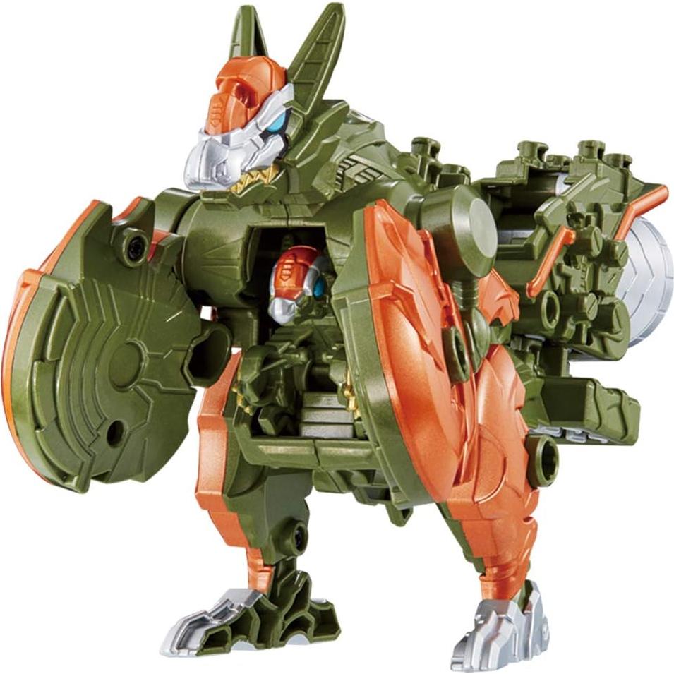 Juguete Bandai Kishiryu Pachygaroo con Chibigaroo y Doshinsoul