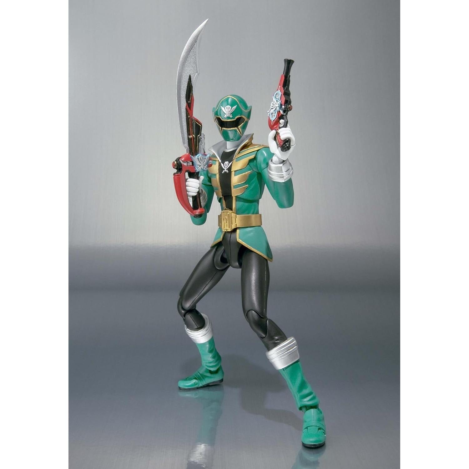 Figura de acción S.H.Figuarts Gokai Green Bandai 241.6g