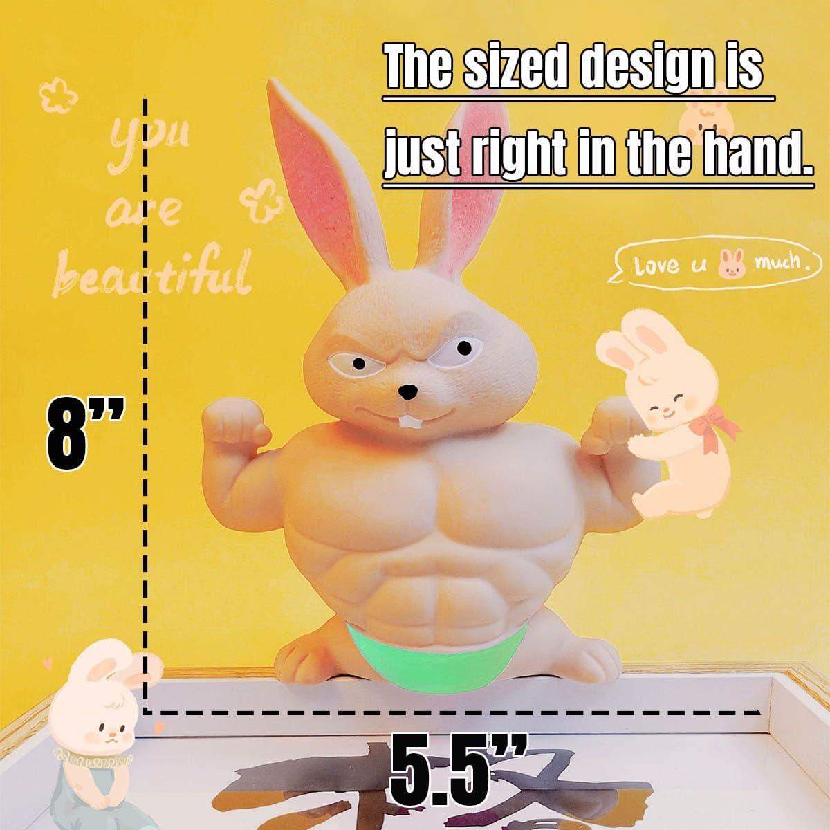 Juguete de descompresión Conejo Verde 20.32 cm YJHWLF