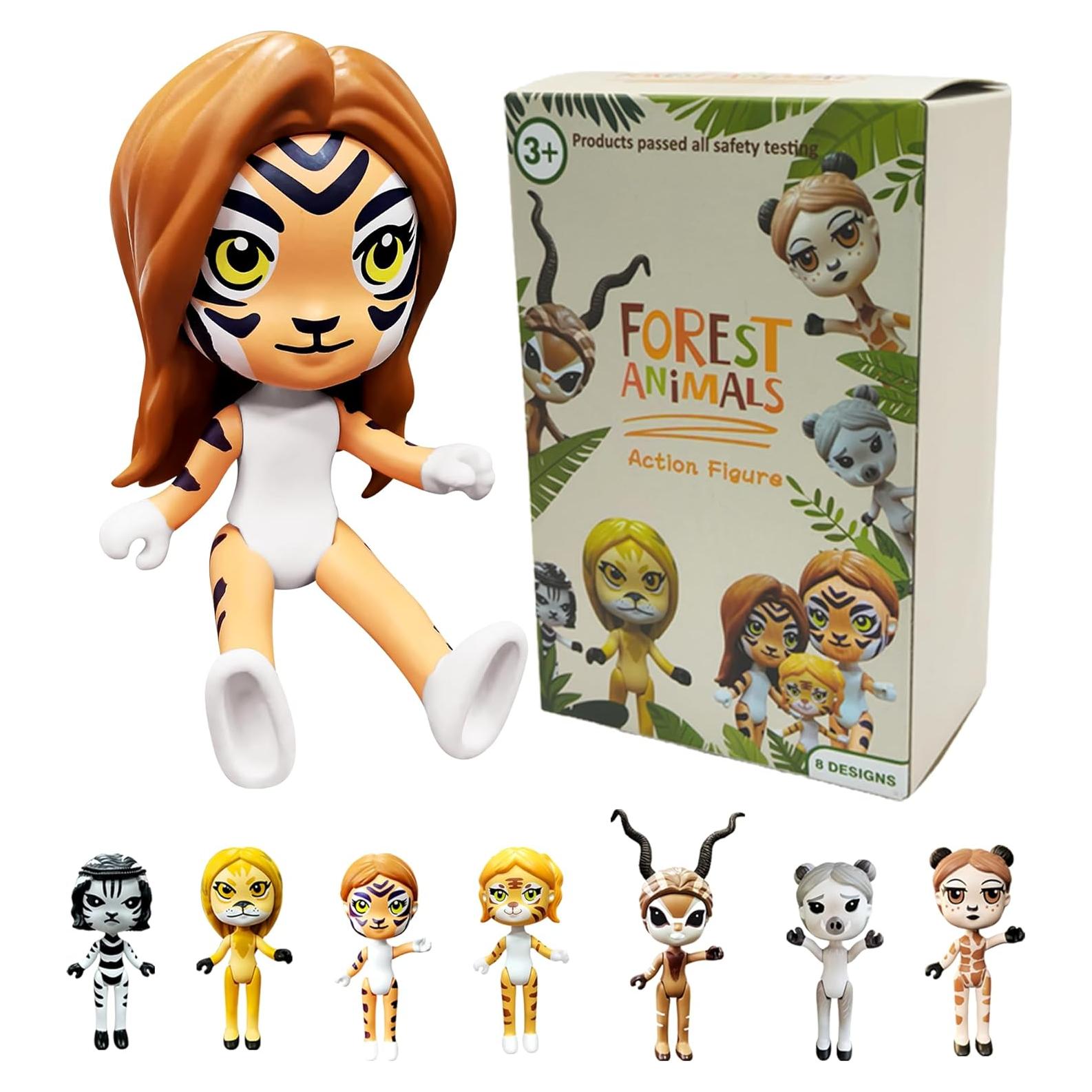 Figura de Acción Tigresa PLENTY MORE 8cm Juguete Educativo