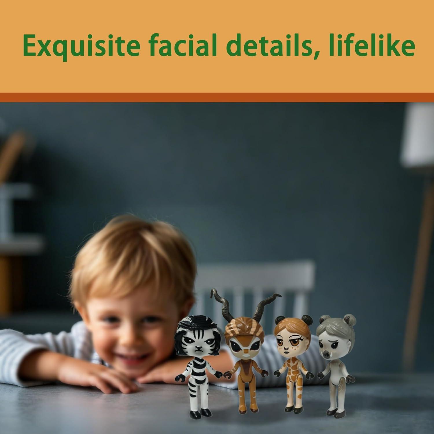 Figura de Acción Tigresa PLENTY MORE 8cm Juguete Educativo