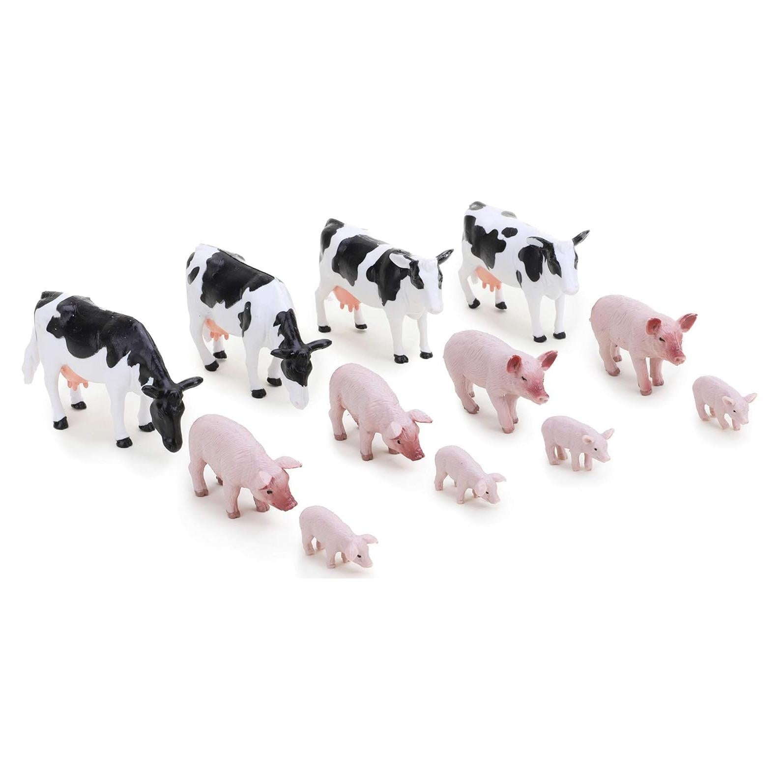 Juego de Animales de Granja Toyland® 12 Piezas Coleccionables
