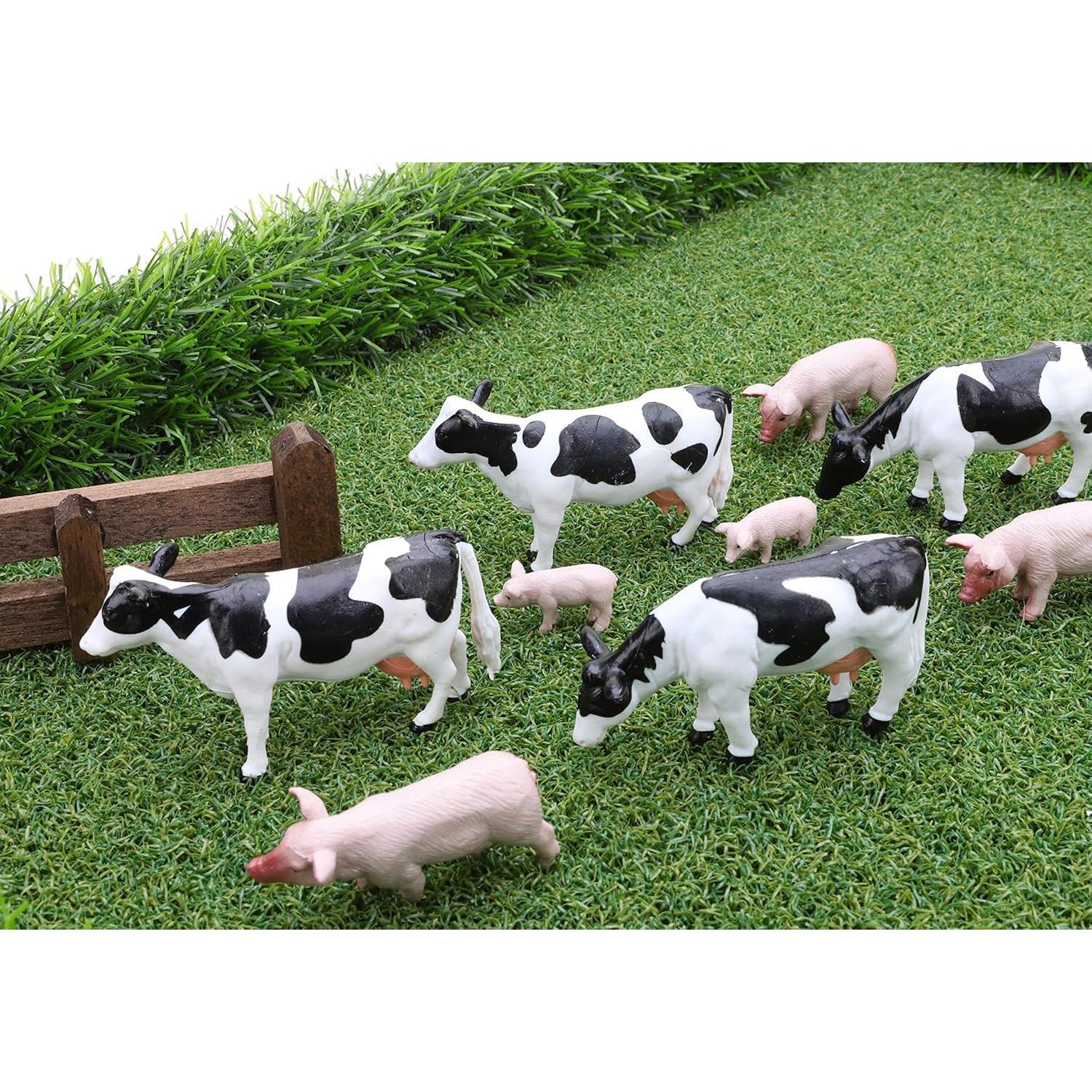 Juego de Animales de Granja Toyland® 12 Piezas Coleccionables