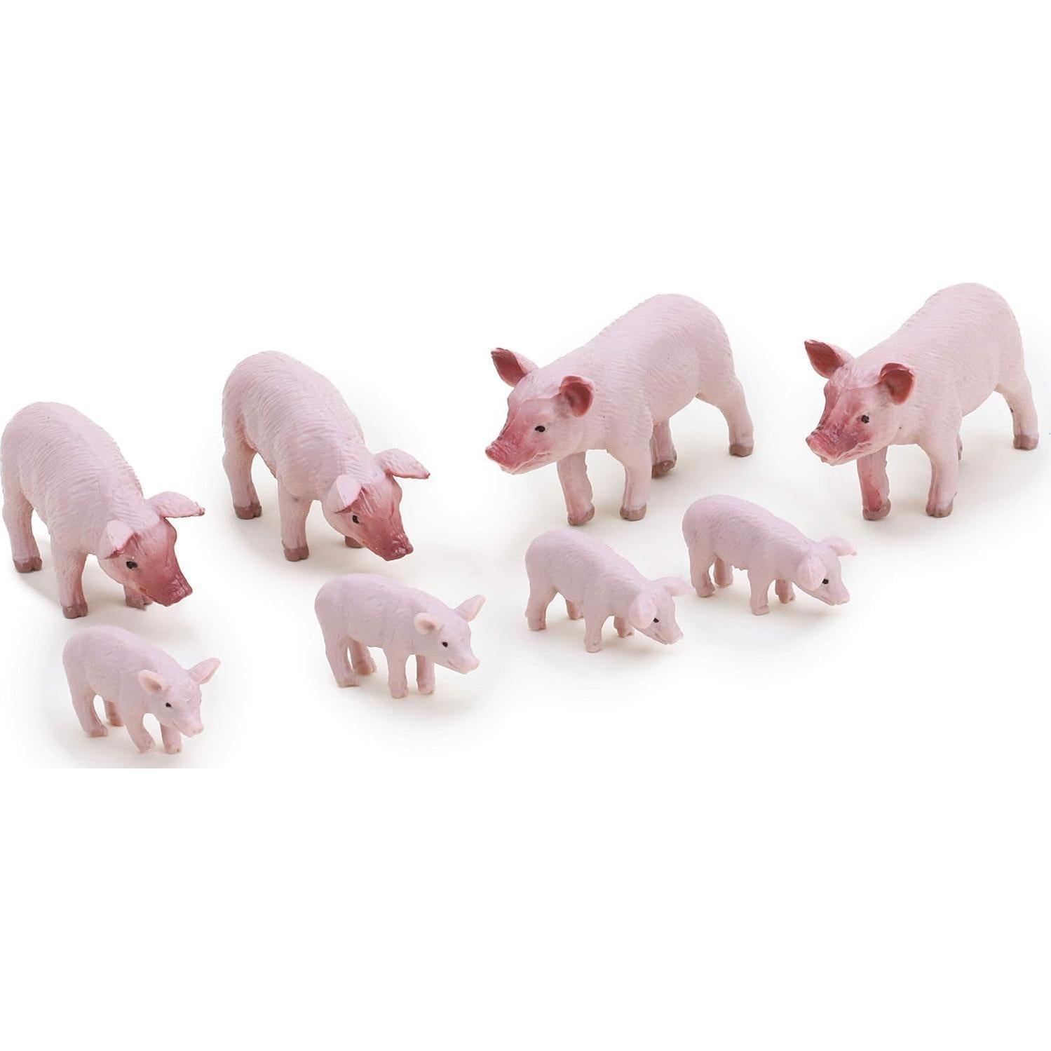 Juego de Animales de Granja Toyland® 12 Piezas Coleccionables