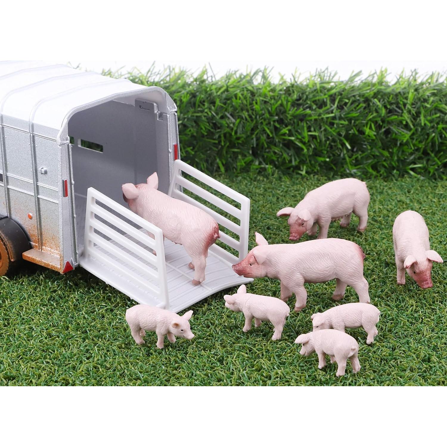 Juego de Animales de Granja Toyland® 14 Piezas Coleccionables