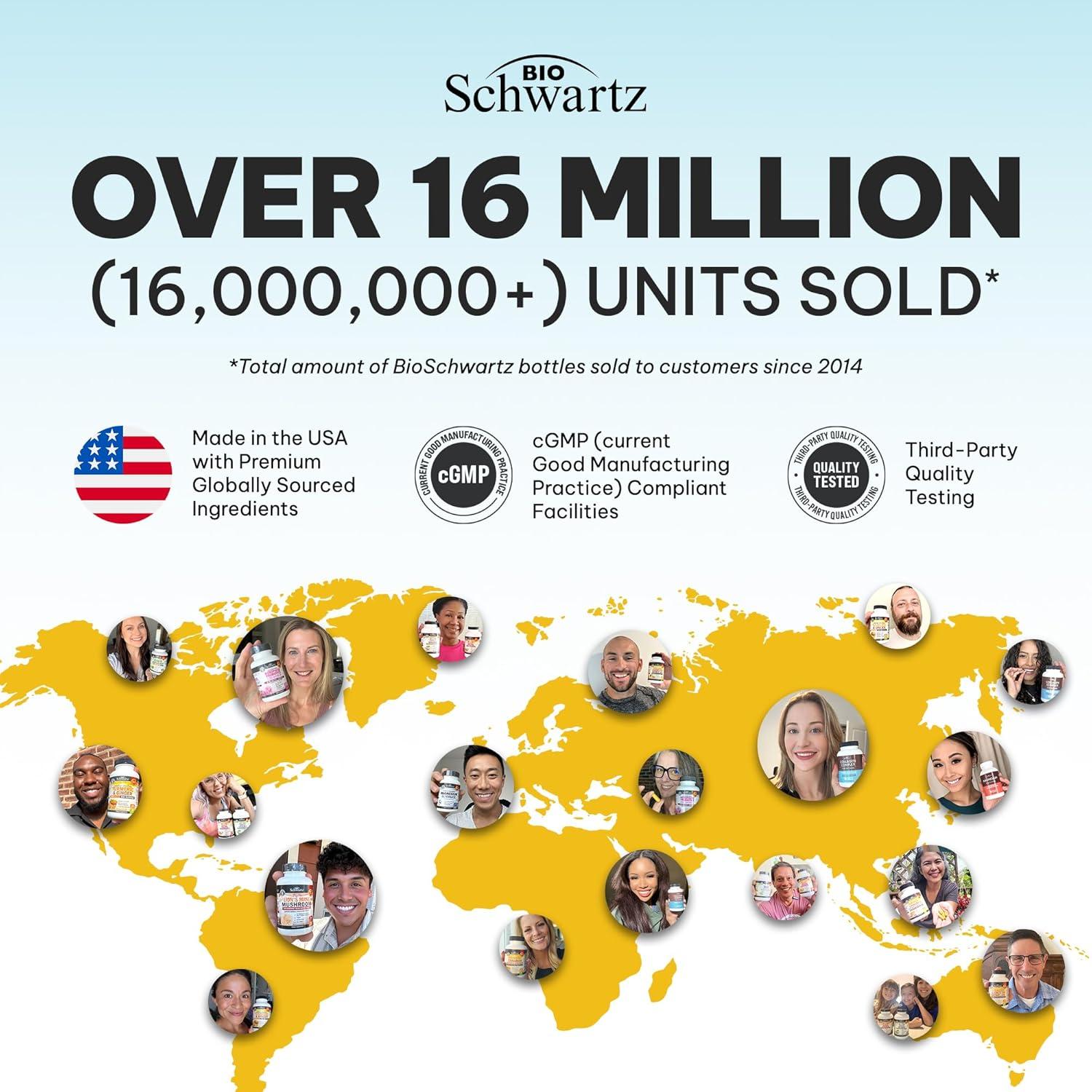 Suplemento Articular BioSchwartz 90 Cápsulas Glucosamina MSM