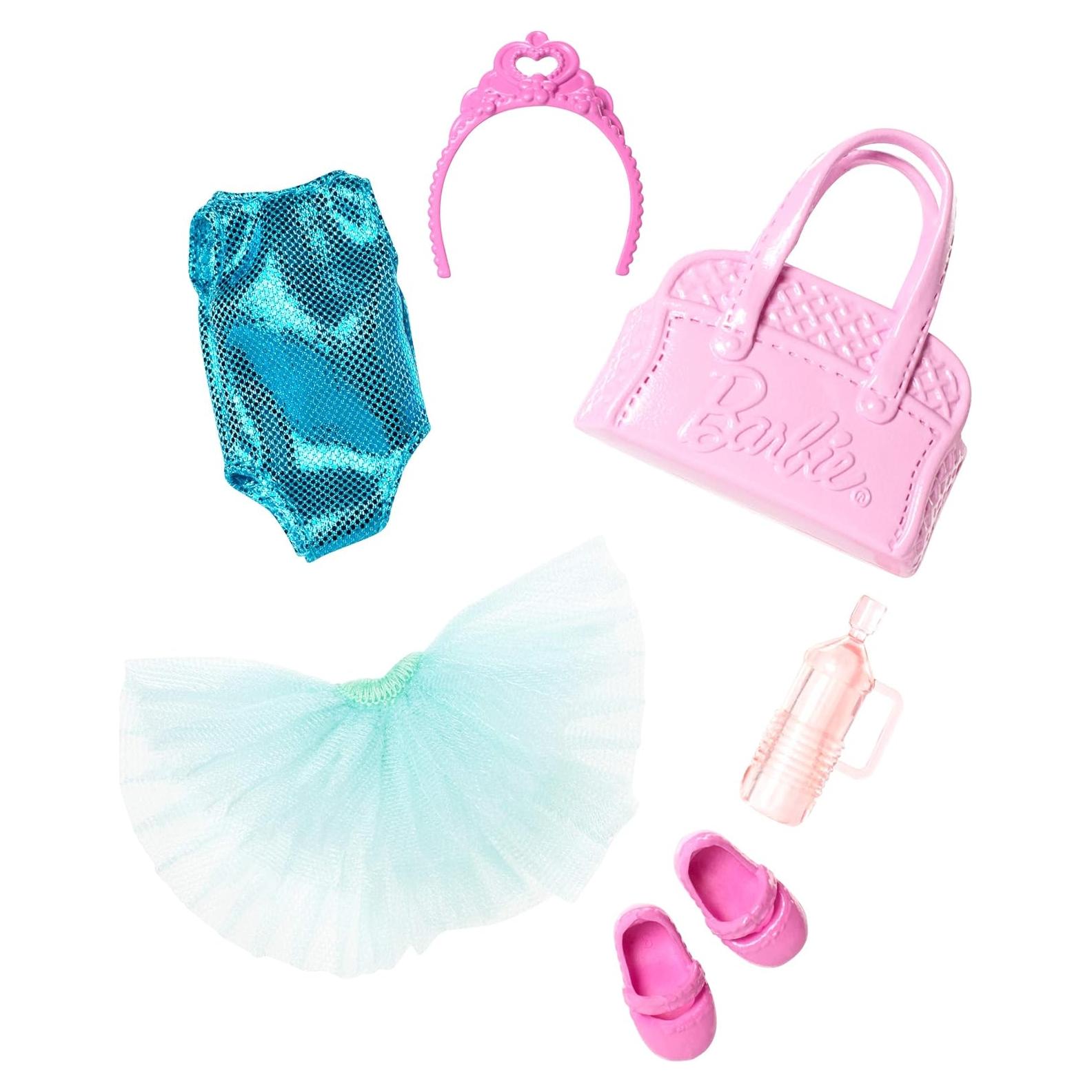 Paquete de Accesorios de Ballet Chelsea Barbie - 6 Piezas