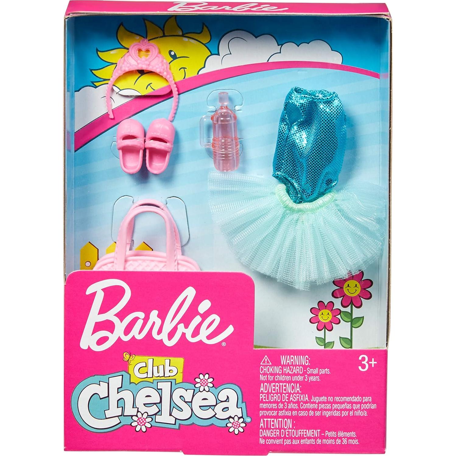 Paquete de Accesorios de Ballet Chelsea Barbie - 6 Piezas