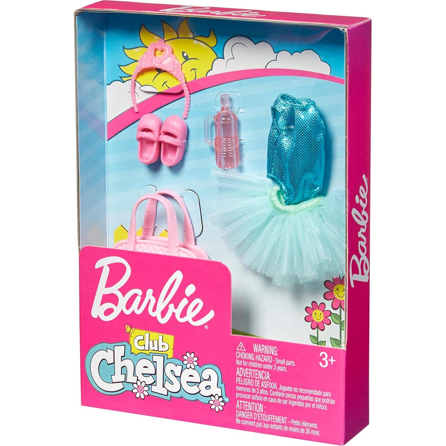 Paquete de Accesorios de Ballet Chelsea Barbie - 6 Piezas