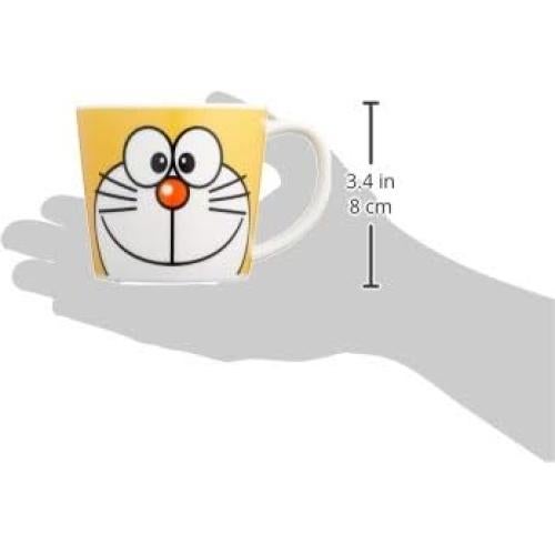 Taza de Cerámica Amarilla Doraemon Kaneshotouki 280ml