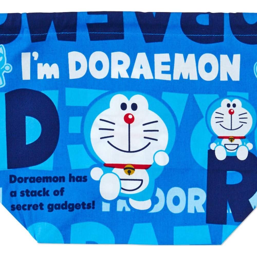 Bolsa de Almuerzo Sanrio Doraemon 27x12x18.5cm Cierre Cuerda