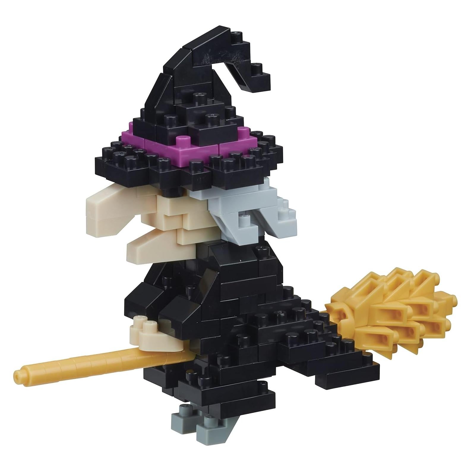 Nanoblock Bruja 3D - Kit de Construcción 160 Piezas