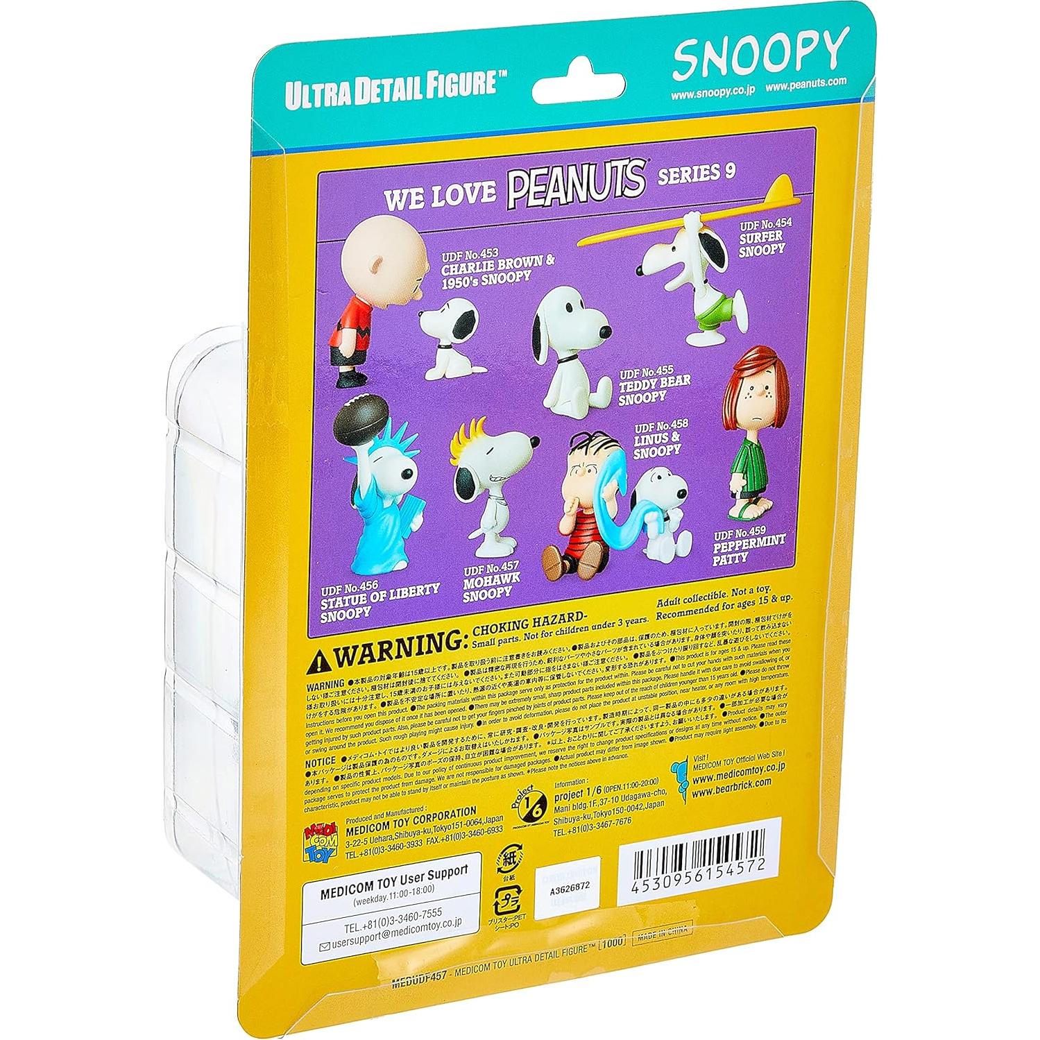 Figura Snoopy Trojano Medicom JUL188834 8cm Ultra Detalle