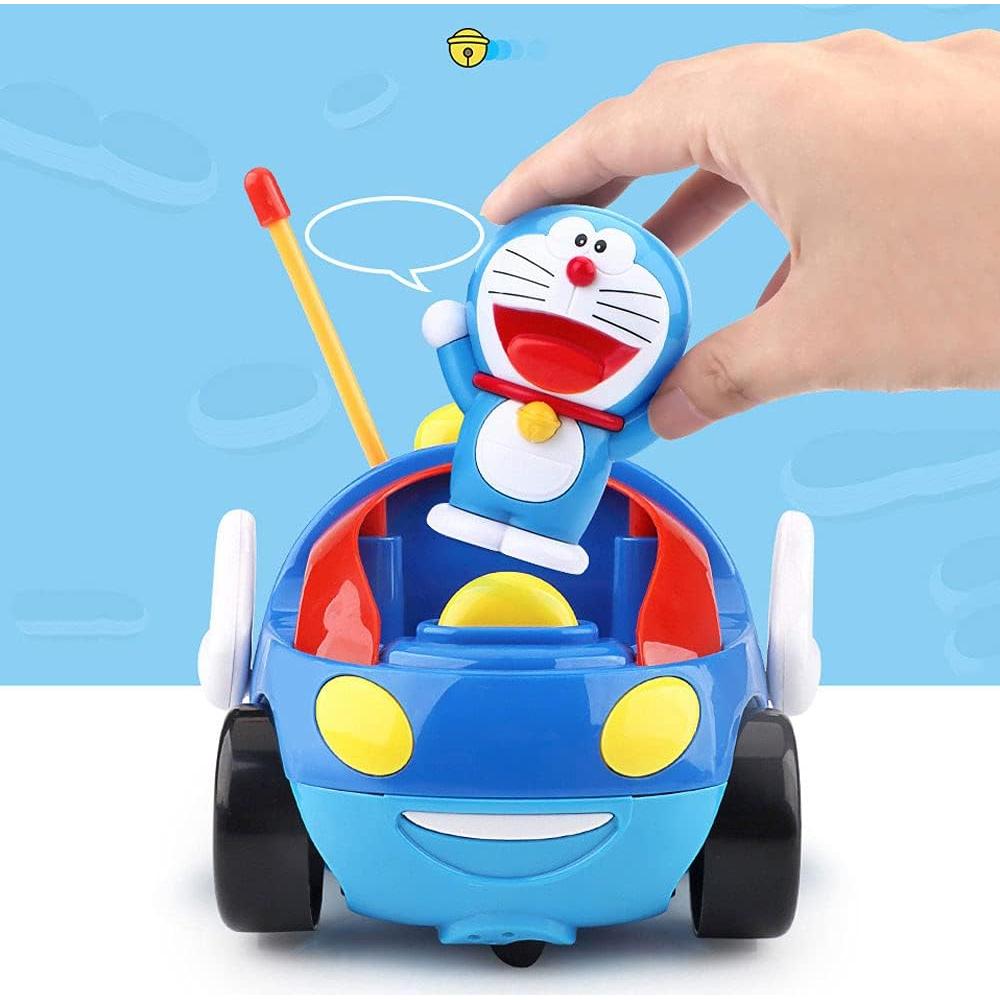 Coche de Control Remoto Doraemon RC Recargable para Niños 1-6 Años